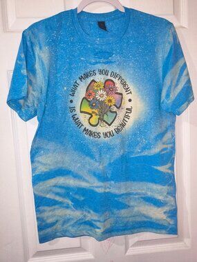 Women's Sizes Small Gilden Autism Shirt
